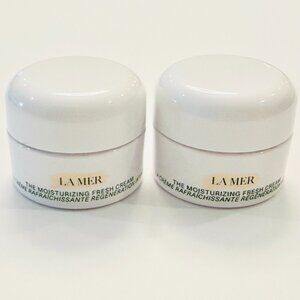 LA MER The Moisturizing Fresh Cream NWT Sealed 2 x 0.12 OZ